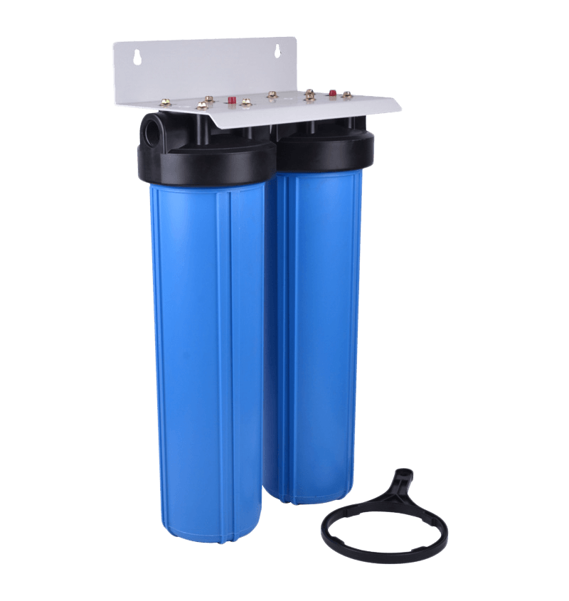 Depuratore d'acqua blu grande a 2 stadi H-DPG02